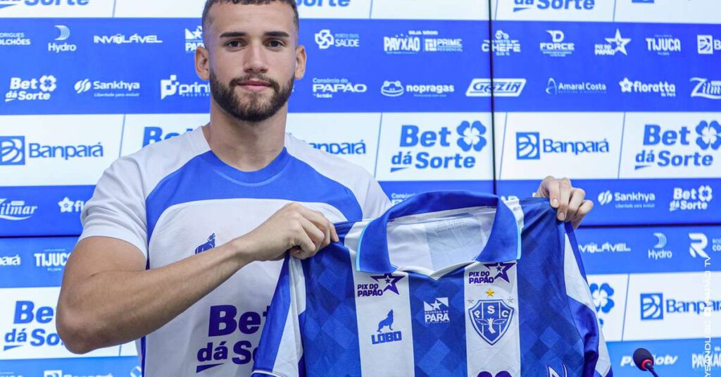 Marcão é Apresentado no Paysandu e Almeja Competição no Gol Bicolor Marcão é Apresentado no Paysandu e Almeja Competição no Gol Bicolor