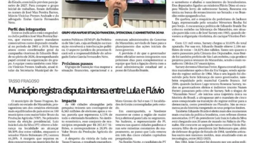 Eduardo Braide assume a maior liderança política do Maranhão com 26 propostas estratégicas Eduardo Braide assume a maior liderança política do Maranhão com 26 propostas estratégicas