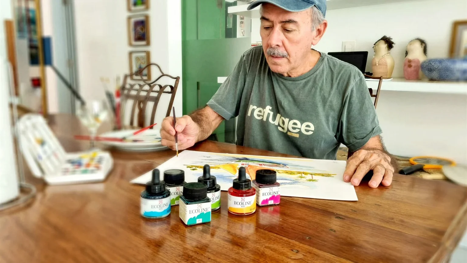 Exposição de José Jorge Soares destaca cores e tradições do Maranhão em Lisboa