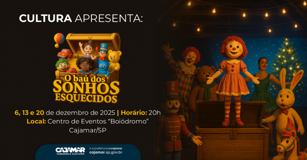 Cultura Celebra o Natal com o Auto de Natal “O Baú dos Sonhos Esquecidos” Imagem do artigo