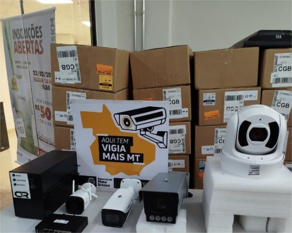 Vigia Mais MT: 10 mil novas câmeras equipadas com IA para reforçar a segurança pública Vigia Mais MT: 10 mil novas câmeras equipadas com IA para reforçar a segurança pública