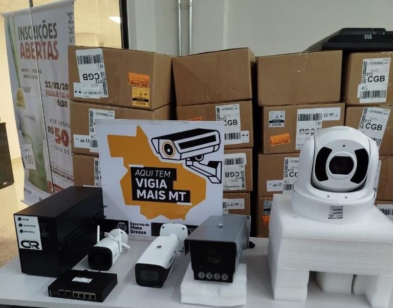 Vigia Mais MT Amplia Vigilância com 10 Mil Câmeras de Alta Resolução e Inteligência Artificial Vigia Mais MT Amplia Vigilância com 10 Mil Câmeras de Alta Resolução e Inteligência Artificial