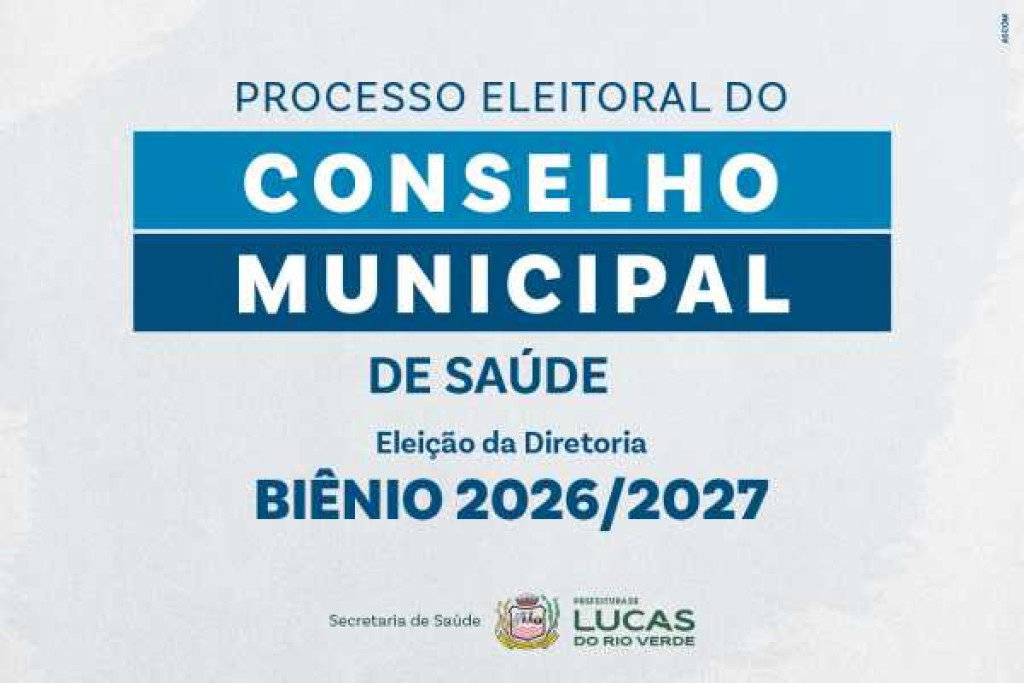Conselho Municipal de Saúde de Lucas do Rio Verde Realiza Eleição de Liderança Conselho Municipal de Saúde de Lucas do Rio Verde Realiza Eleição de Liderança