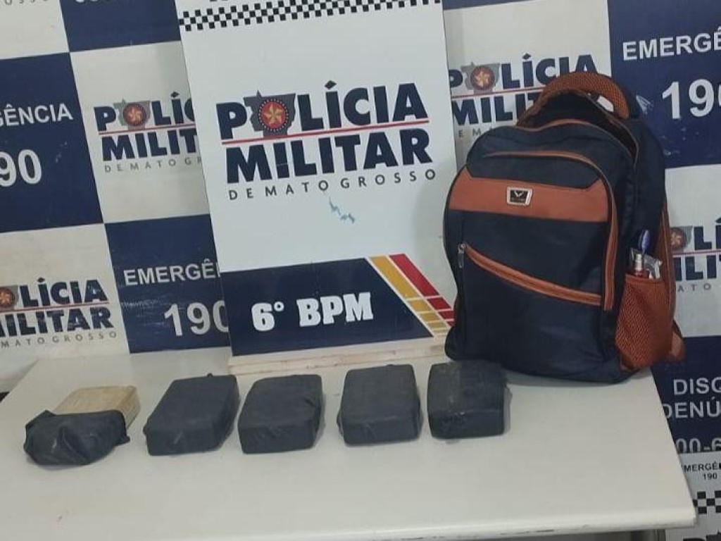 Mulher é Detida com 5 Quilos de Pasta Base de Cocaína em Cáceres Mulher é Detida com 5 Quilos de Pasta Base de Cocaína em Cáceres