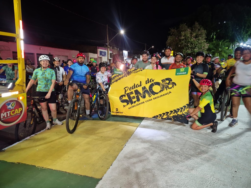 Pedal da Semob: Lazer e Inclusão em Cuiabá e Várzea Grande Pedal da Semob: Lazer e Inclusão em Cuiabá e Várzea Grande