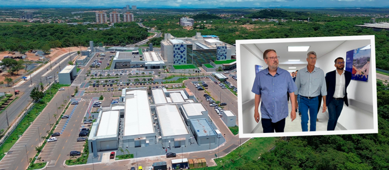 Prefeito de Alta Floresta e Vice Visitam Hospital Central de Cuiabá: Um Novo Marco na Saúde Pública Prefeito de Alta Floresta e Vice Visitam Hospital Central de Cuiabá: Um Novo Marco na Saúde Pública
