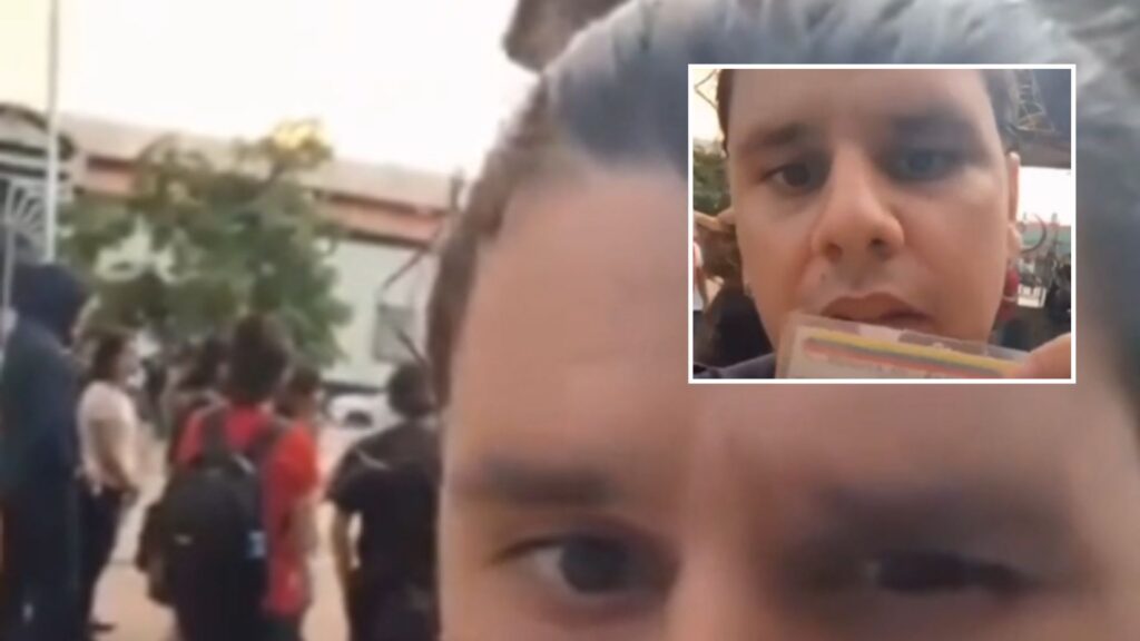 Venezuelano Critica Protesto Contra Trump em Cuiabá; Assista ao Vídeo Impactante
