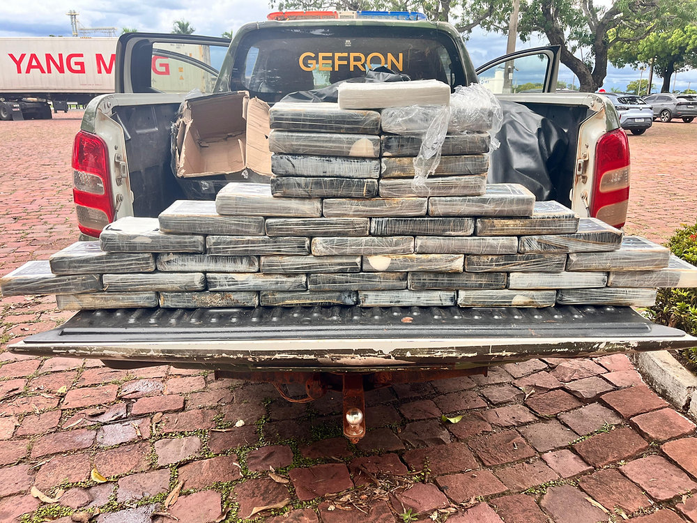 Operação Protetor das Fronteiras: Apreensão de 44 kg de cocaína em Cuiabá surpreende autoridades Operação Protetor das Fronteiras: Apreensão de 44 kg de cocaína em Cuiabá surpreende autoridades