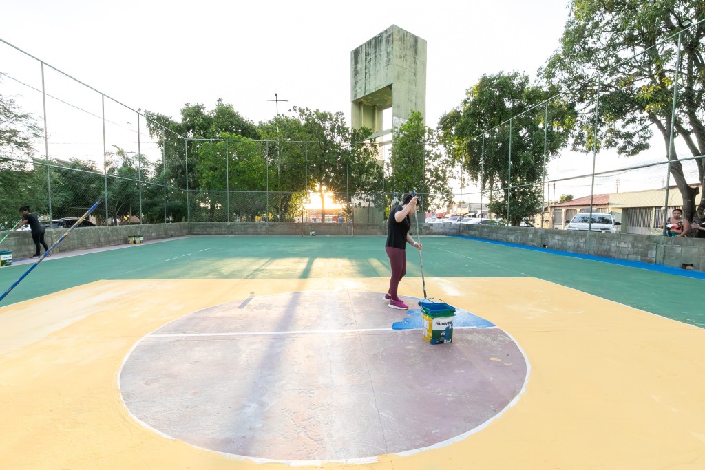 Revitalização das Quadras Esportivas Fortalece Comunidade no Parque Cuiabá Revitalização das Quadras Esportivas Fortalece Comunidade no Parque Cuiabá