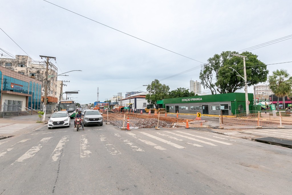 Trânsito na Prainha em Cuiabá é Liberado e Obras Avançam Trânsito na Prainha em Cuiabá é Liberado e Obras Avançam