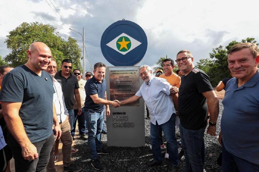 Governo de MT Investe R$ 22 Milhões em Asfalto e Transforma Bairros de Cuiabá