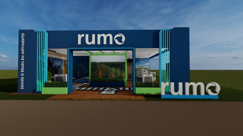 Rumo Destaca Avanços nos Trilhos da Ferrovia na Farm Show MT Rumo Destaca Avanços nos Trilhos da Ferrovia na Farm Show MT