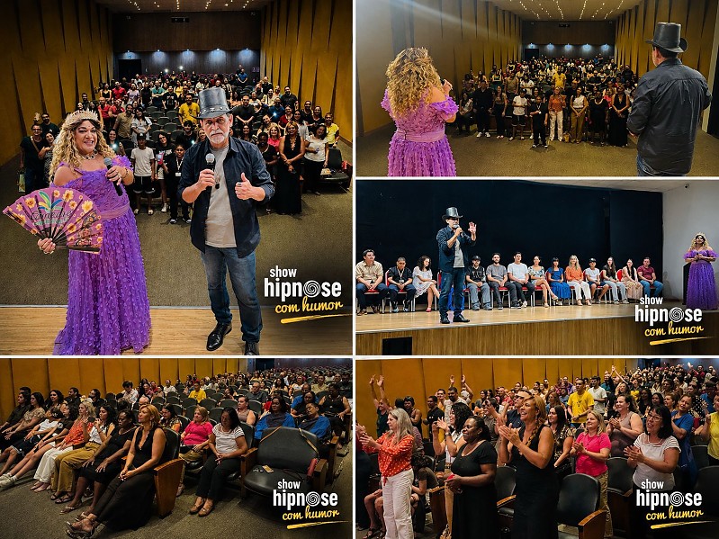 Experiência Interativa: Hipnose com Humor Encanta Público em Cuiabá Experiência Interativa: Hipnose com Humor Encanta Público em Cuiabá