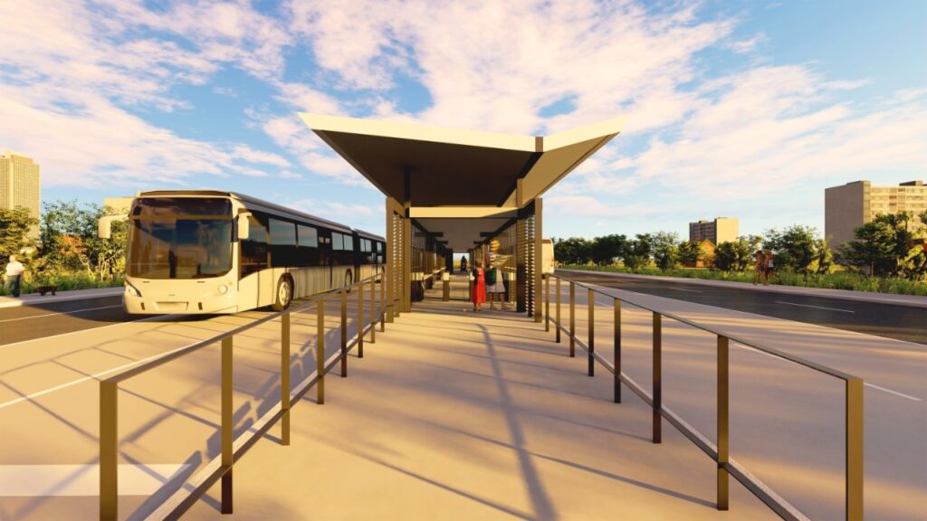 Governo de MT Homologa Proposta para a Construção de Terminais do BRT Governo de MT Homologa Proposta para a Construção de Terminais do BRT