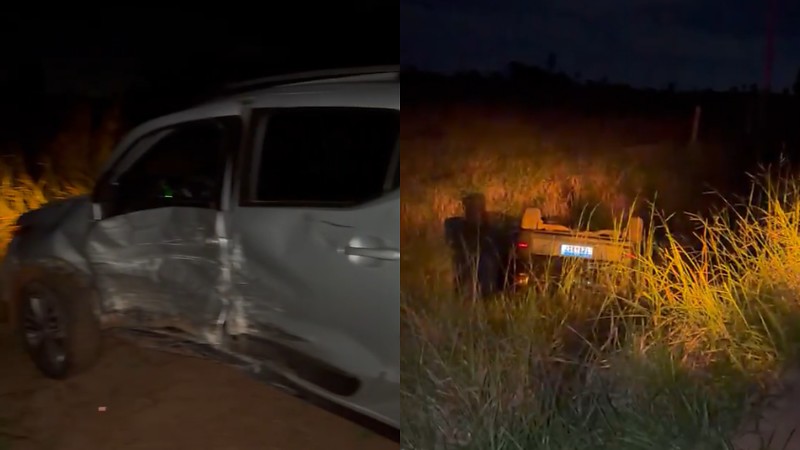 Juninho Riva e Passageiros de Acidente em MT Estão Bem Após Sustos Juninho Riva e Passageiros de Acidente em MT Estão Bem Após Sustos
