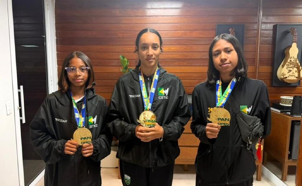 Atletas de MT Brilham e Conquistam Ouro no Pan-Americano de Taekwondo