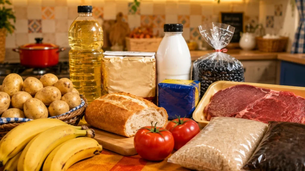 Cesta Básica em Cuiabá Registra Quarta Queda Semanal Consecutiva com Impactos na Economia Local Cesta Básica em Cuiabá Registra Quarta Queda Semanal Consecutiva com Impactos na Economia Local