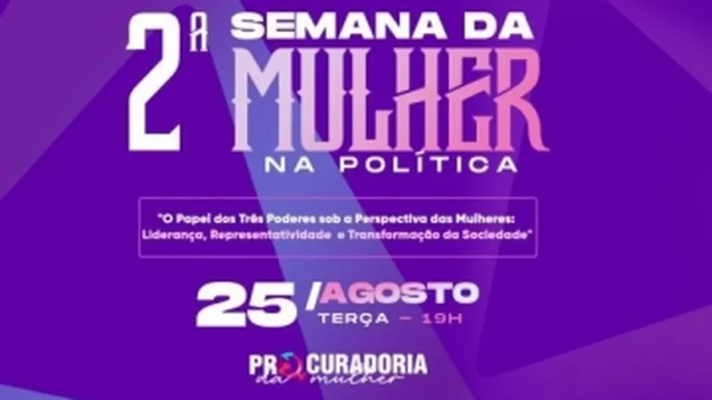 Lucas do Rio Verde promove 2ª Semana da Mulher na Política com foco nos três poderes Lucas do Rio Verde promove 2ª Semana da Mulher na Política com foco nos três poderes