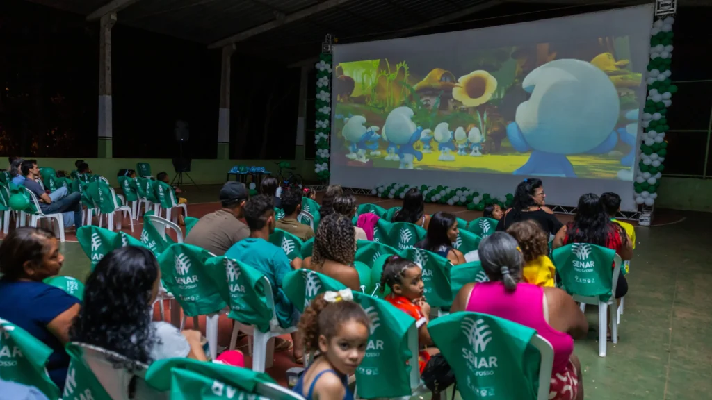 Cine Senar leva cinema gratuito a 19 municípios de Mato Grosso em setembro