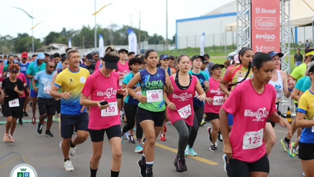 Corrida Outubro Rosa/Novembro Azul abre inscrições em Lucas do Rio Verde com 1.800 vagas