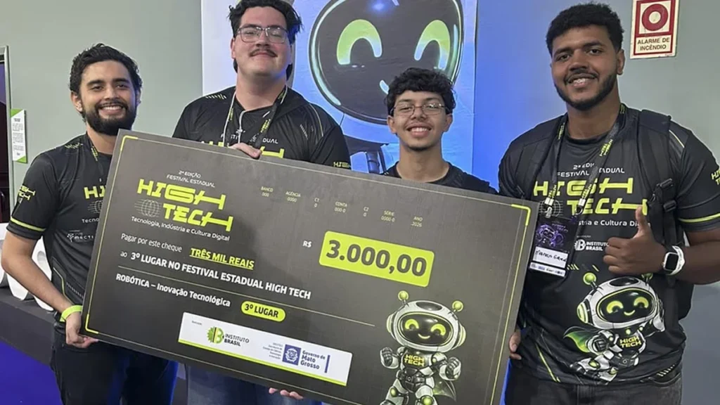 Alunos do Senac-MT ganham três prêmios na Semana Nacional de Tecnologia com projetos inovadores