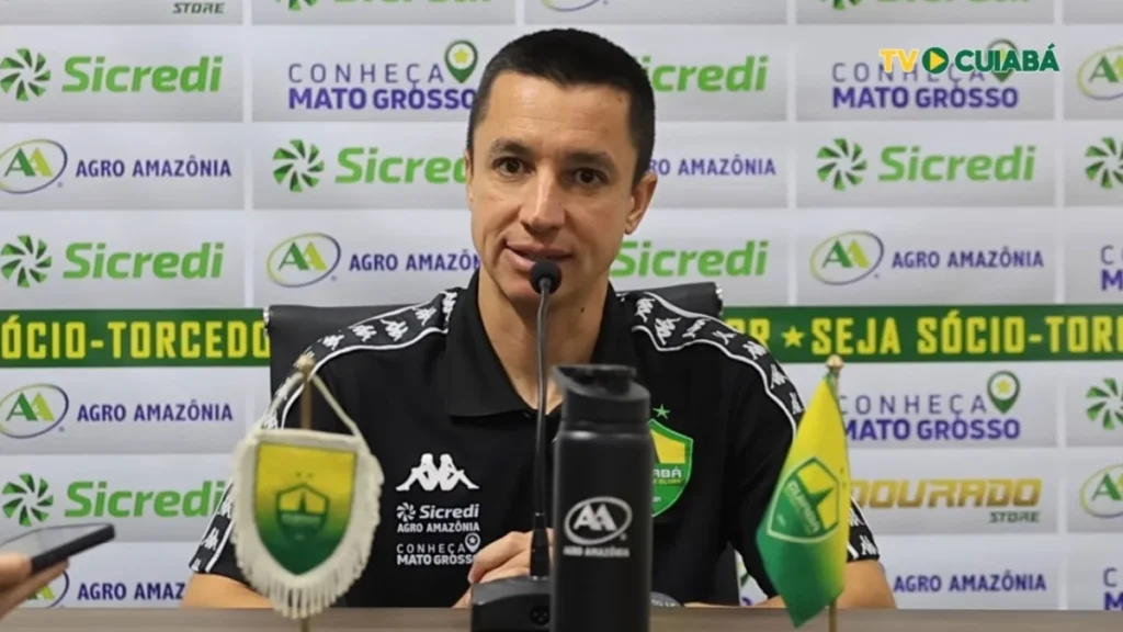 Eduardo Barros cobra postura do Cuiabá após derrota para o Avaí e reforça foco no acesso