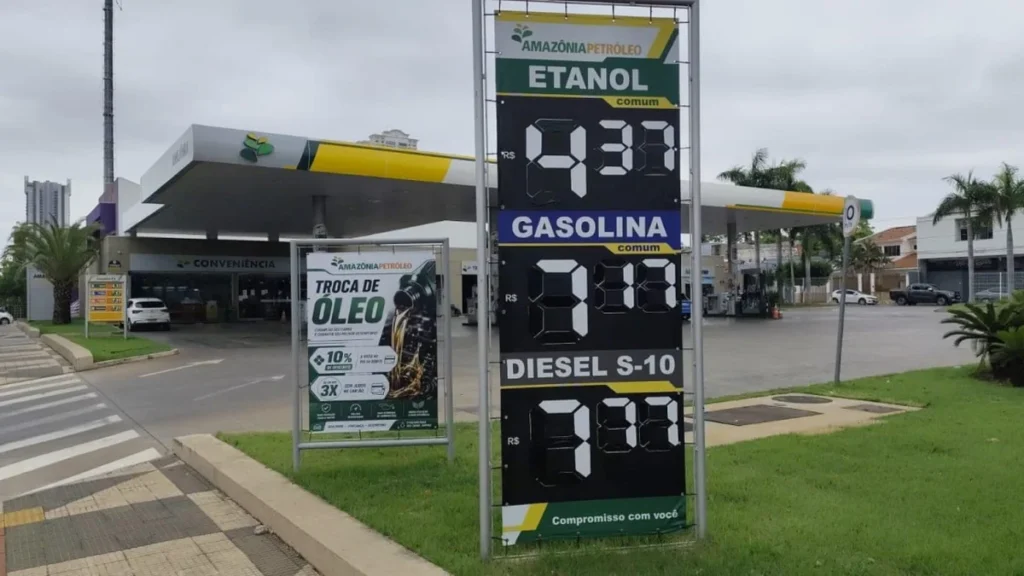 Mato Grosso registra maior alta do etanol e diesel ultrapassa teto regional