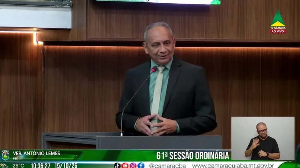 Vereador de Cuiabá renuncia após pressão e revela bastidores da eleição na Câmara Vereador de Cuiabá renuncia após pressão e revela bastidores da eleição na Câmara