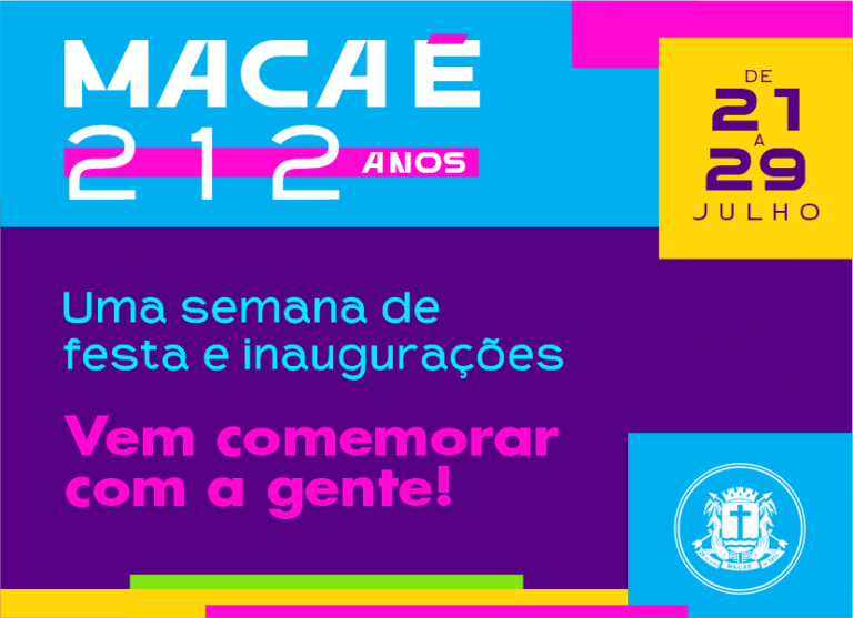 Comemorações dos 212 Anos de Macaé: Inaugurações e Eventos Imperdíveis Imagem do artigo
