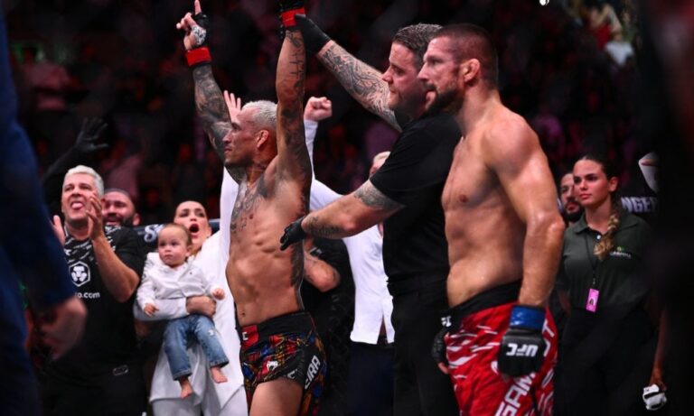 Charles do Bronx Brilha e Finaliza Mateusz Gamrot no UFC Rio Imagem do artigo
