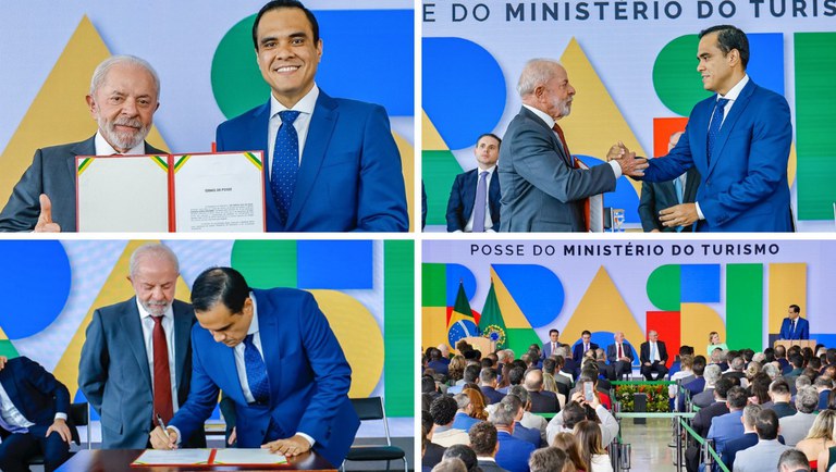 Gustavo Feliciano Assume Ministério do Turismo e Destaca Seu Potencial para a Economia Brasileira Gustavo Feliciano Assume Ministério do Turismo e Destaca Seu Potencial para a Economia Brasileira