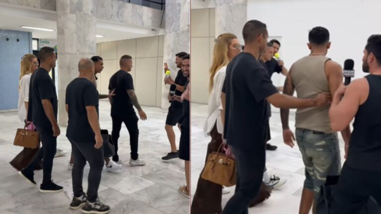 Polêmica no Aeroporto: Virginia Fonseca e Vini Jr. Ignoram Repórteres em Viagem Polêmica no Aeroporto: Virginia Fonseca e Vini Jr. Ignoram Repórteres em Viagem