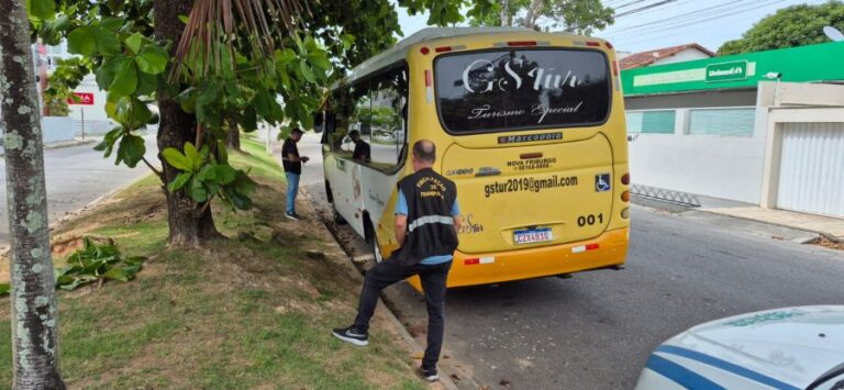 Fiscalização Rigorosa em Rio das Ostras: Veículos de Turismo em Foco Fiscalização Rigorosa em Rio das Ostras: Veículos de Turismo em Foco