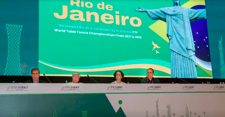 Rio de Janeiro Sedia o Mundial de Tênis de Mesa em 2029: Uma Grande Conquista Rio de Janeiro Sedia o Mundial de Tênis de Mesa em 2029: Uma Grande Conquista