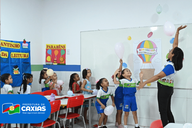 Retorno às Aulas: Mais de 26 mil Estudantes Retornam à Rede Municipal de Caxias Retorno às Aulas: Mais de 26 mil Estudantes Retornam à Rede Municipal de Caxias