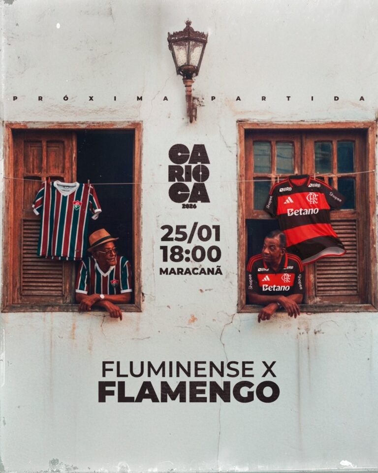 Flamengo Provoca Fluminense Após Título Carioca com Arte Polêmica Flamengo Provoca Fluminense Após Título Carioca com Arte Polêmica