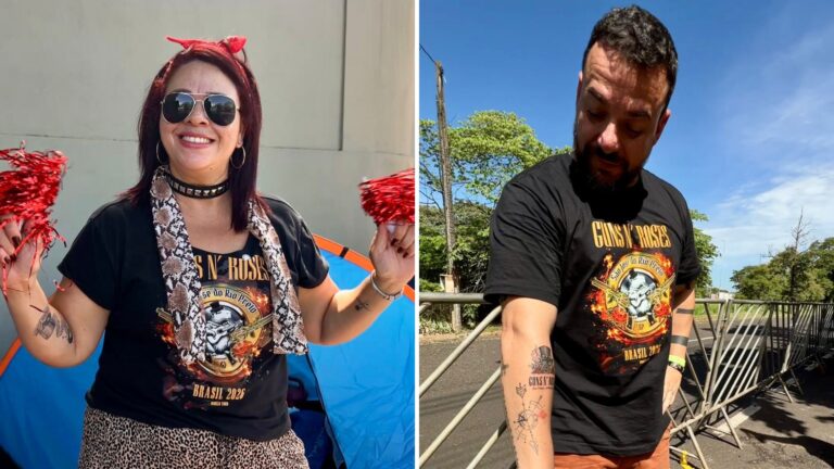 Fãs Viajam 600 km e Acampam para Ver o Guns N' Roses: Uma Paixão Inabalável