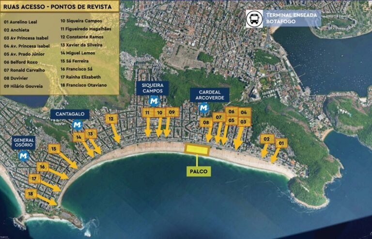 Shakira em Copacabana: Descubra o que é Proibido Levar ao Show Shakira em Copacabana: Descubra o que é Proibido Levar ao Show