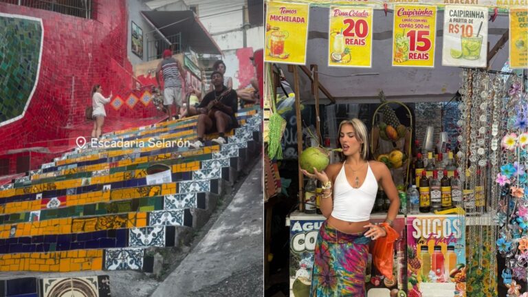 Após o Megashow, Bailarina de Shakira Explora o Rio de Janeiro
