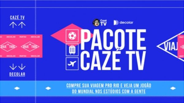 Decolar e CazéTV lançam Pacotes Exclusivos para Torcedores em 2026 Decolar e CazéTV lançam Pacotes Exclusivos para Torcedores em 2026