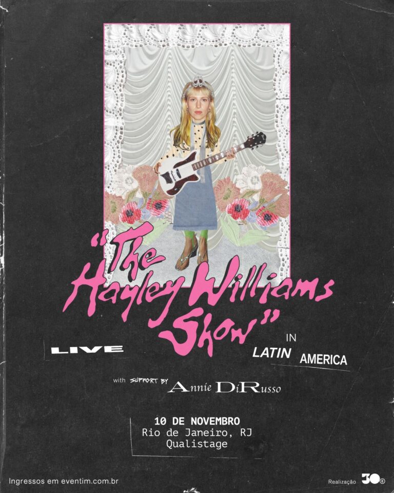 Hayley Williams Anuncia Show Imperdível no Rio de Janeiro Hayley Williams Anuncia Show Imperdível no Rio de Janeiro