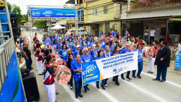 Belford Roxo inicia Semana da Pátria com Desfile Cívico no Jardim Redentor