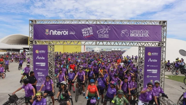 Niterói Bike Fest reúne 5 mil pessoas e reforça mobilidade sustentável