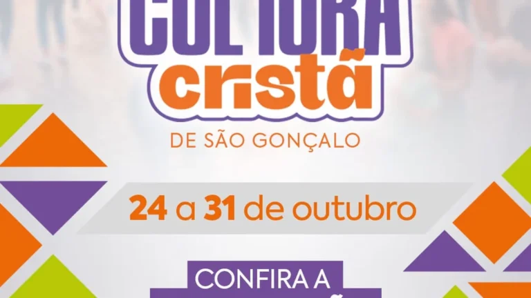 São Gonçalo inaugura Semana de Cultura Cristã com programação gratuita e diversificada