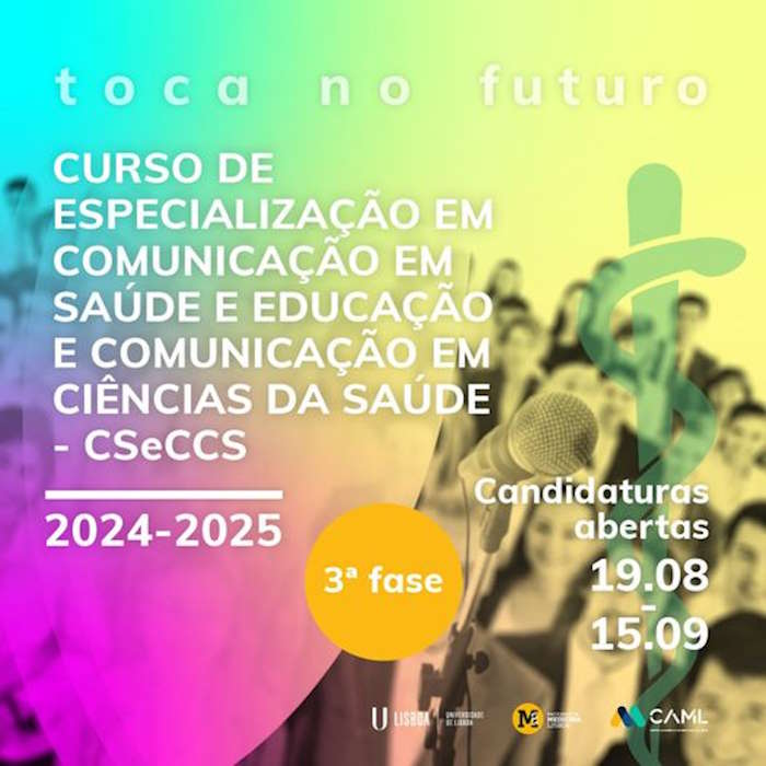 Inscrições Abertas para Curso de Especialização em Comunicação em Saúde e Educação e em Ciências da Saúde
