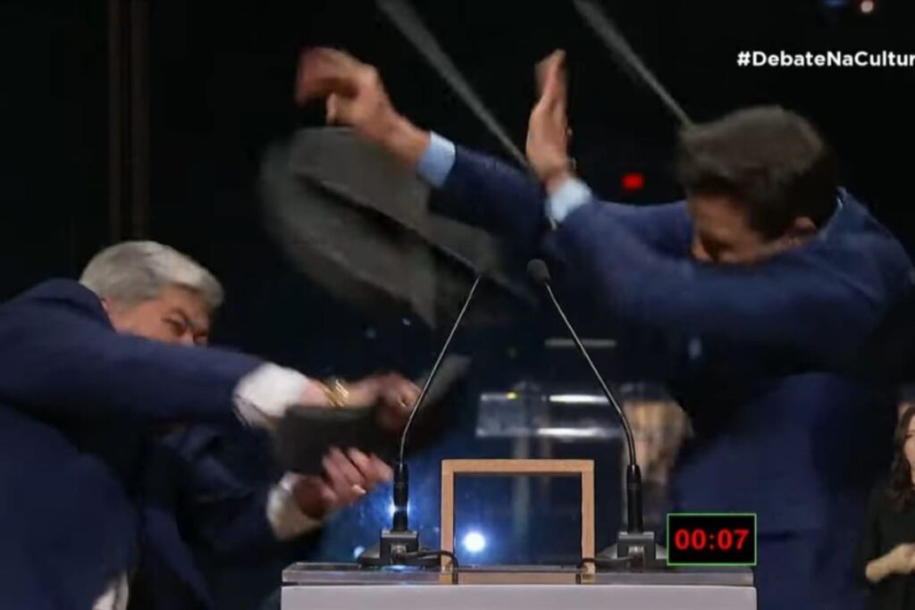 Datena afirma não se arrepender de incidente agressivo com Marçal em debate