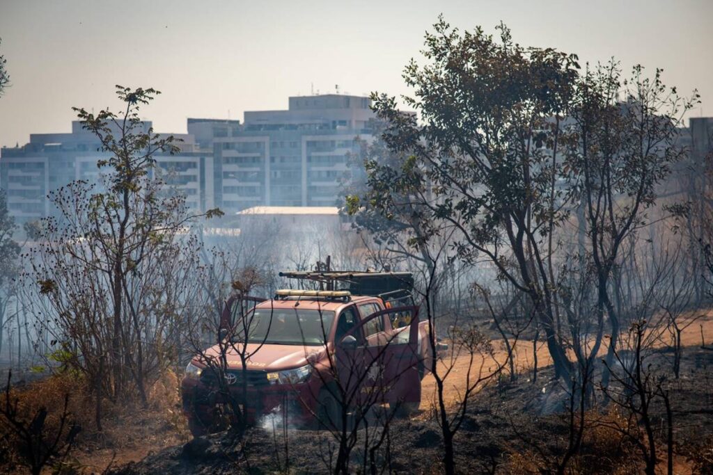 Inmet e ICMBio Preveem Dissipação da Fumaça que Cobre o DF Nesta Segunda-feira