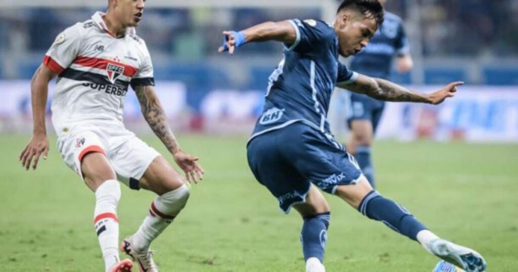 Joia do São Paulo brilha e garante vitória sobre o Cruzeiro no Mineirão