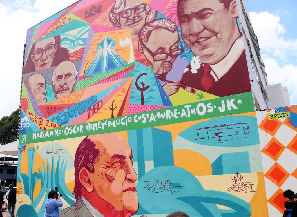 Mural da 507 Sul Passa por Reforma para Proteger Circuito Turístico e Cultural