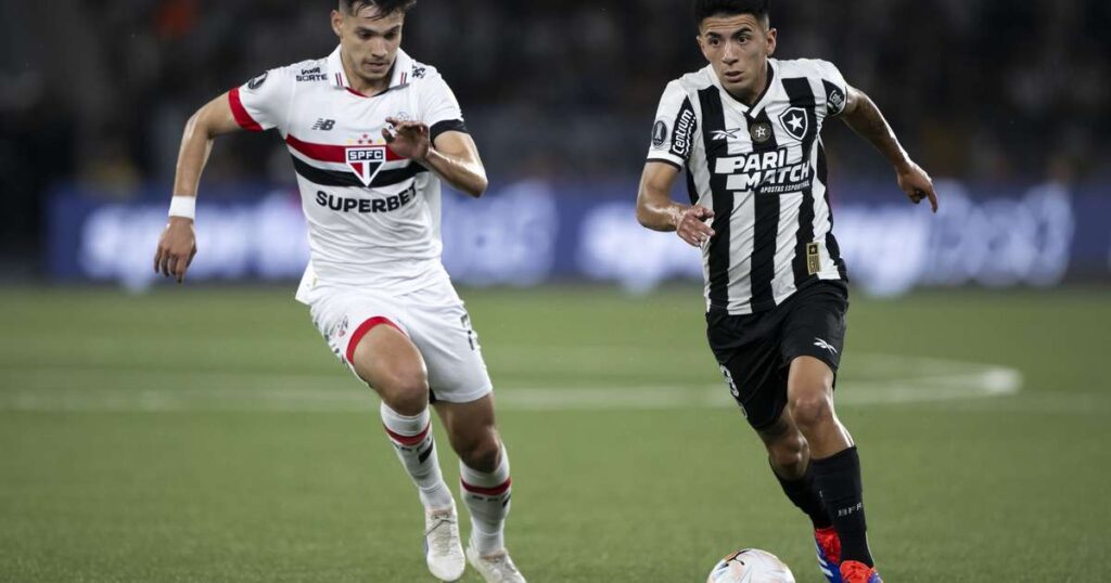 São Paulo e Botafogo empatam sem gols no Rio após domínio dos visitantes no primeiro tempo